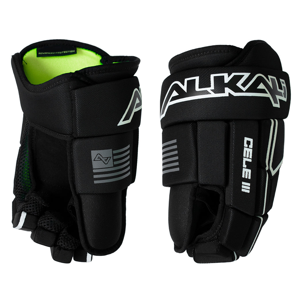 Alkali Cele III Youth Hockey Gloves