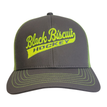 Load image into Gallery viewer, BB Hockey Charcoal/Neon Green
