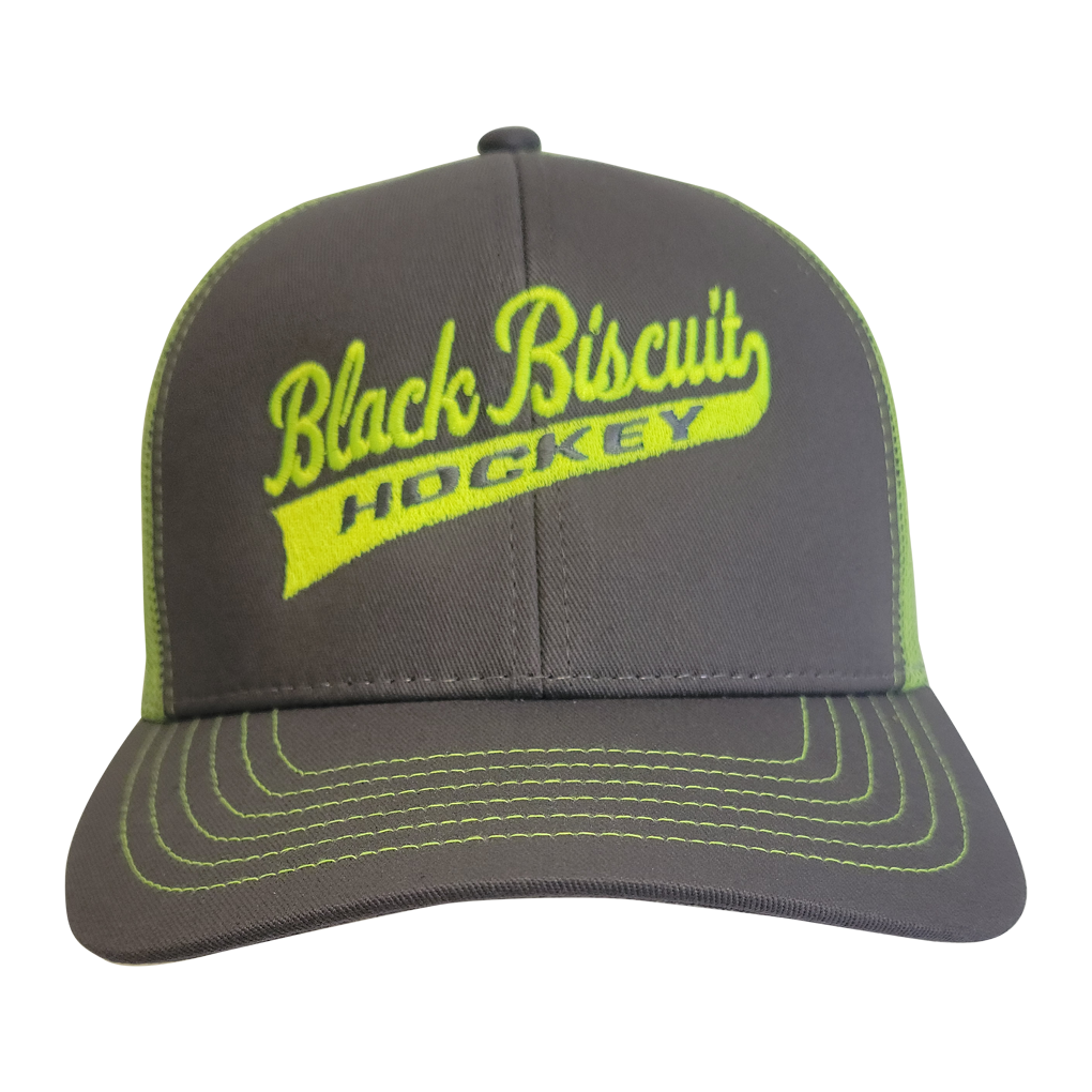 BB Hockey Charcoal/Neon Green