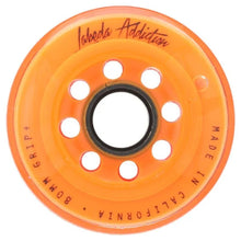 Load image into Gallery viewer, Labeda Addiction Signature Orange Roller Hockey Wheels (78A)
