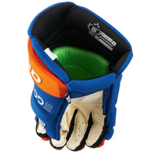 Load image into Gallery viewer, Sherwood Code NHL Team Stock Senior Hockey Gloves - New York Islanders
