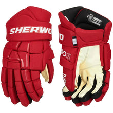 Load image into Gallery viewer, Sherwood Code NHL Team Stock Senior Hockey Gloves - Detroit Red Wings
