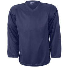 Load image into Gallery viewer, Sherwood SW100 Solid Color Practice Hockey Jerseys - Navy
