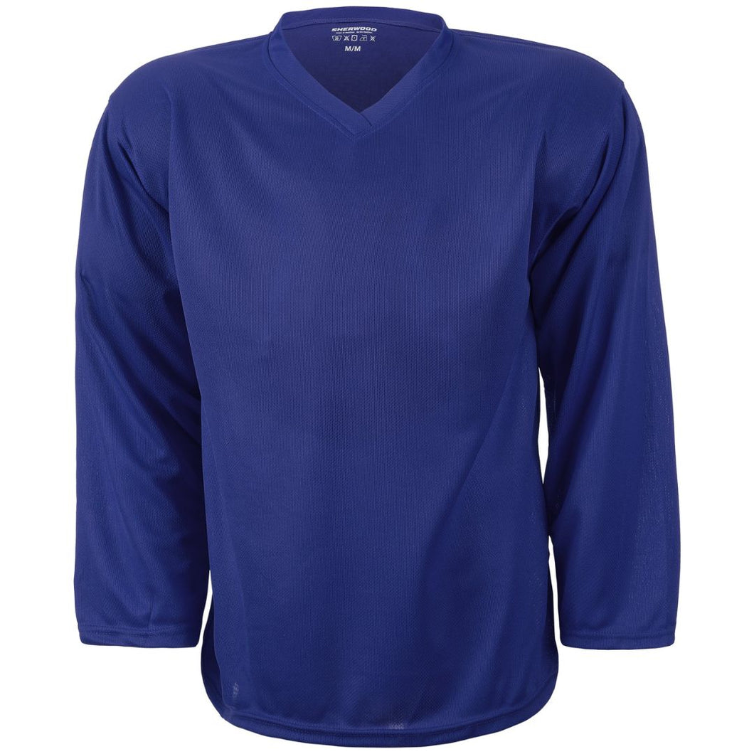 Sherwood SW100 Solid Color Practice Hockey Jerseys - Royal