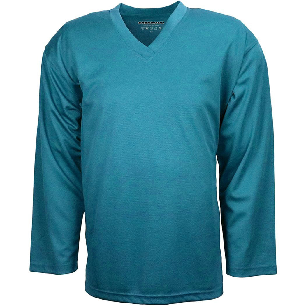 Sherwood SW100 Solid Color Practice Hockey Jerseys - Teal