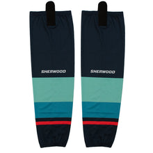 Load image into Gallery viewer, Sherwood SPR350 Seattle Kraken NHL Reversible Dry Fit Socks
