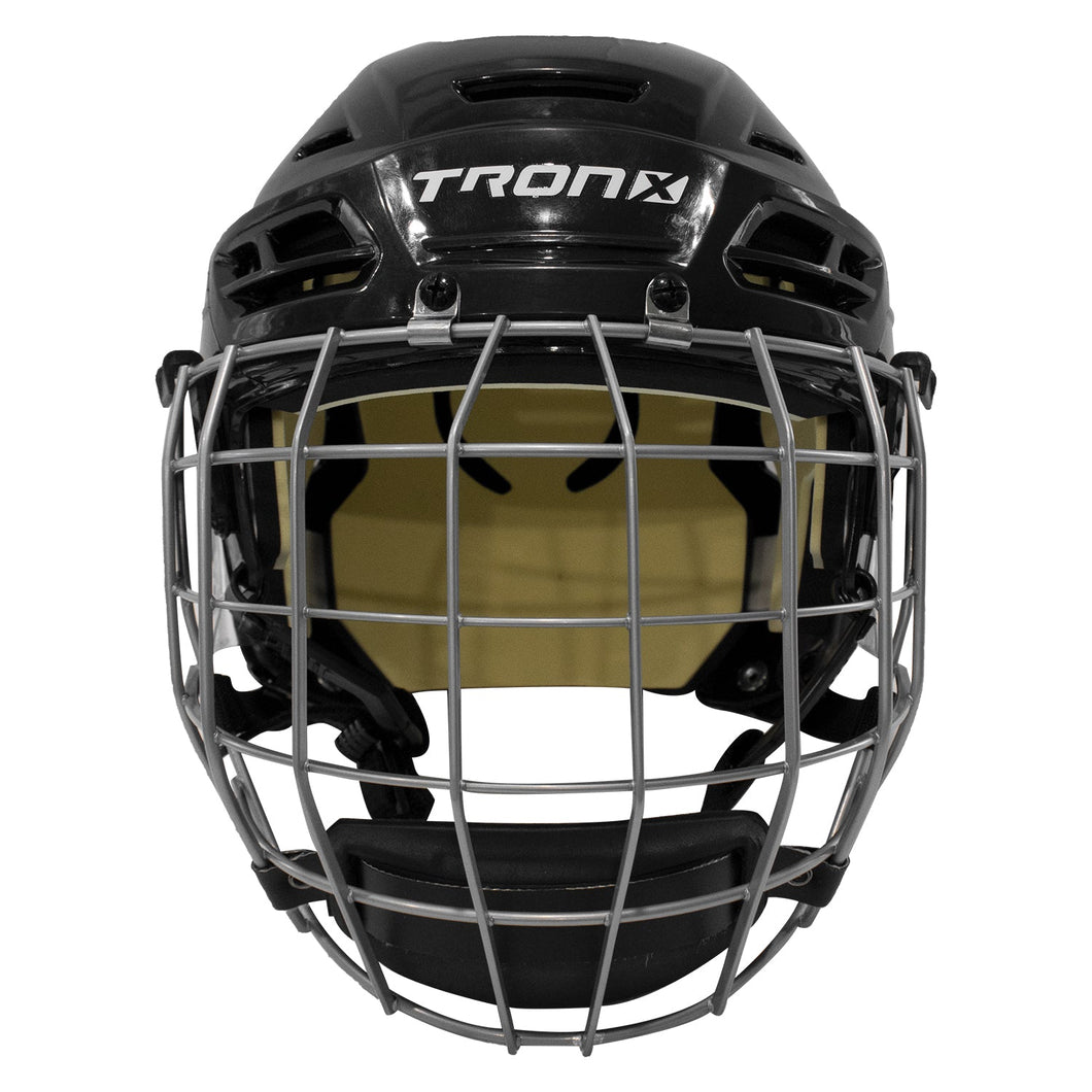 TronX Stryker Hockey Helmet Combo