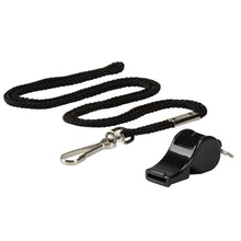 Load image into Gallery viewer, TronX Hockey Plastic Fox Coaches Whistle with Lanyard
