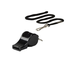 Load image into Gallery viewer, TronX Hockey Plastic Fox Coaches Whistle with Lanyard
