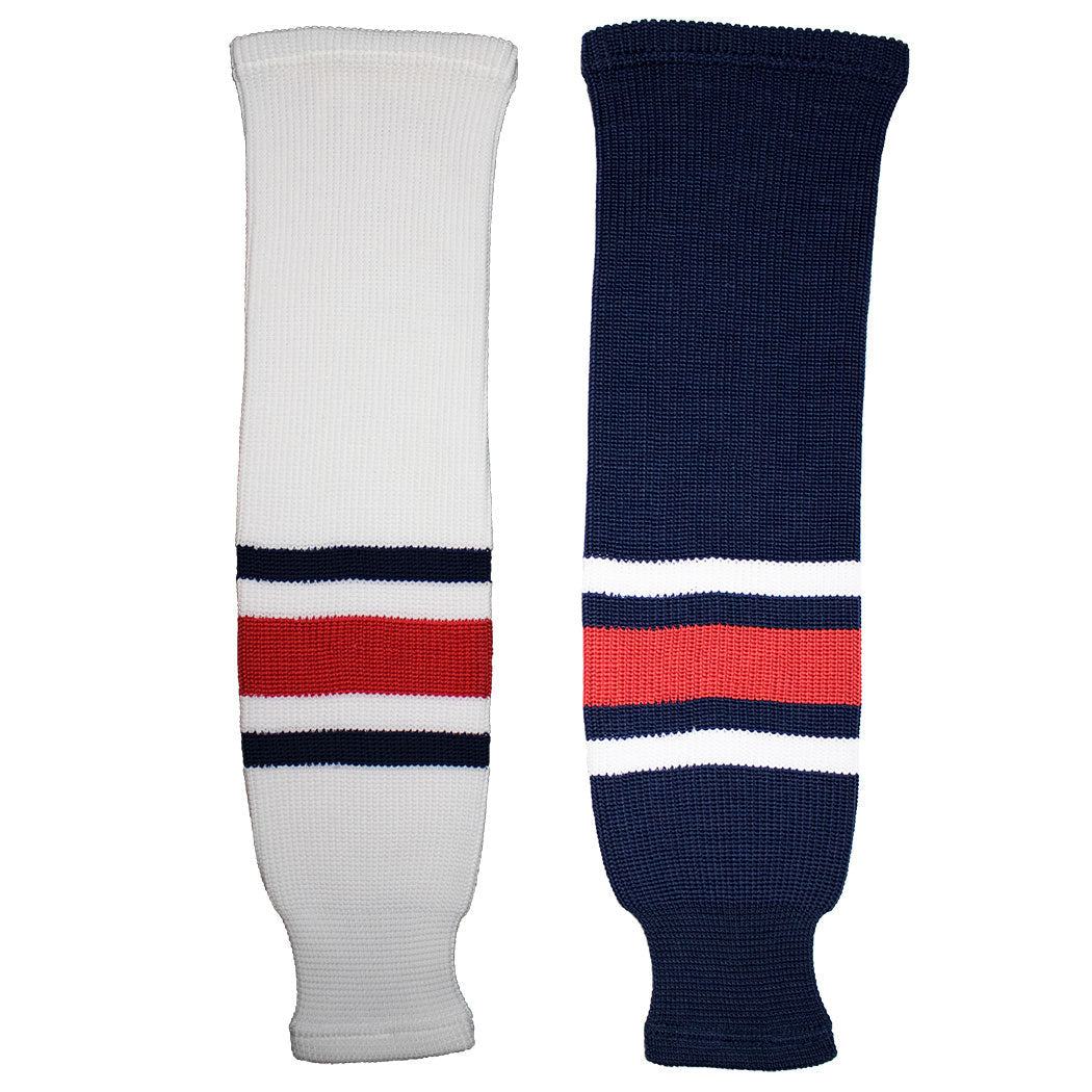 Columbus Blue Jackets Knitted Ice Hockey Socks (TronX SK200)