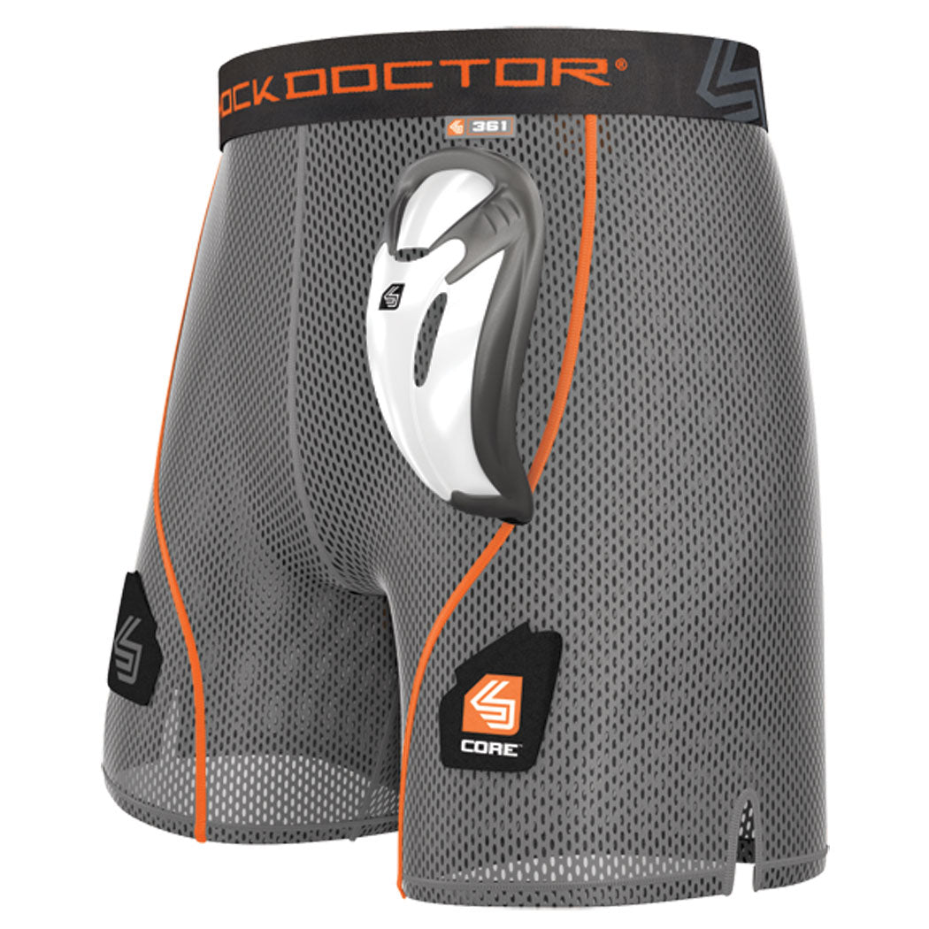 Shock Doctor 361 Senior Core Loose Jock Short With Bioflex Cup