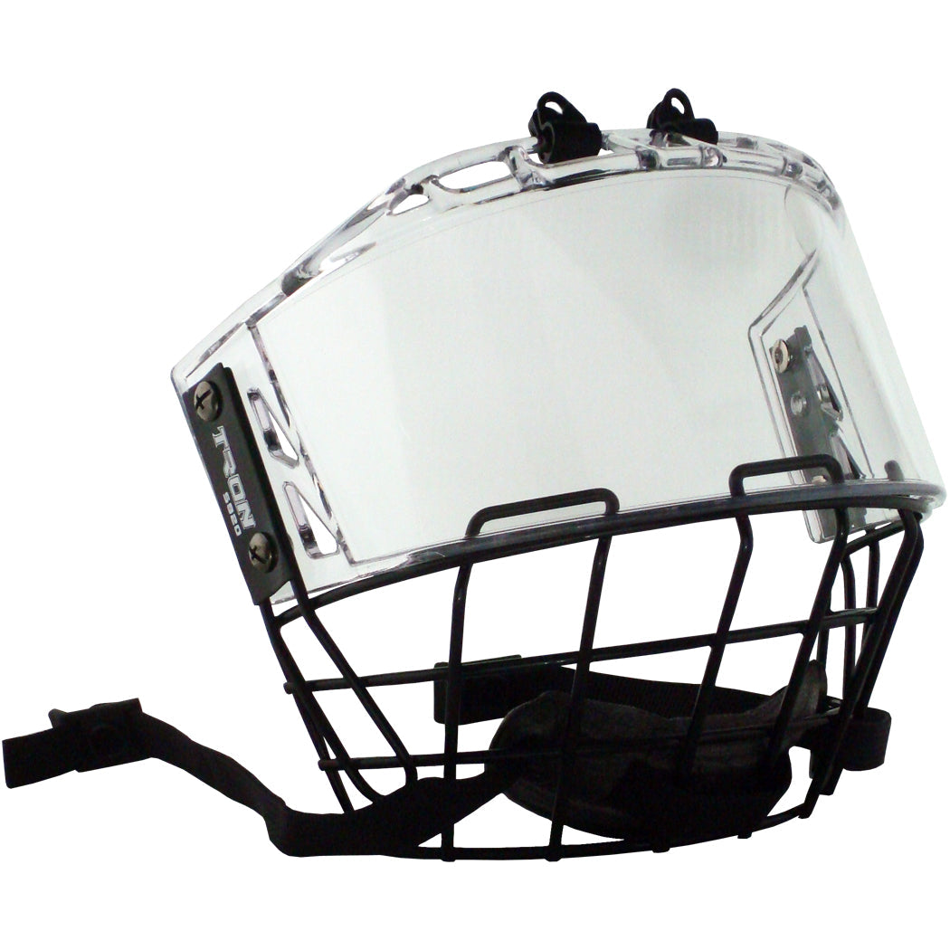 TronX S920 Hockey Helmet Cage & Shield Combo