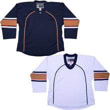 Load image into Gallery viewer, Edmonton Oilers Hockey Jersey - TronX DJ300 Replica Gamewear
