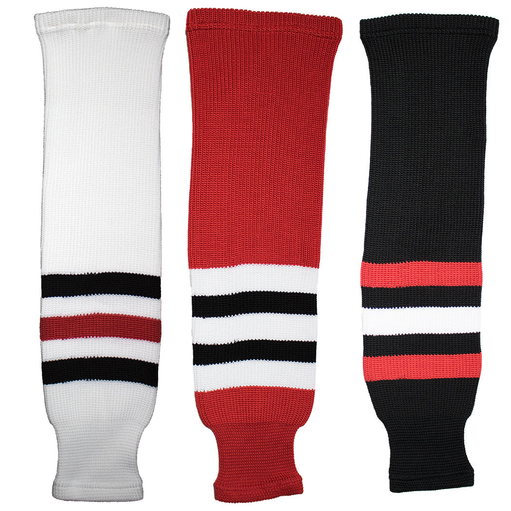 Chicago Blackhawks Knitted Ice Hockey Socks (TronX SK200)