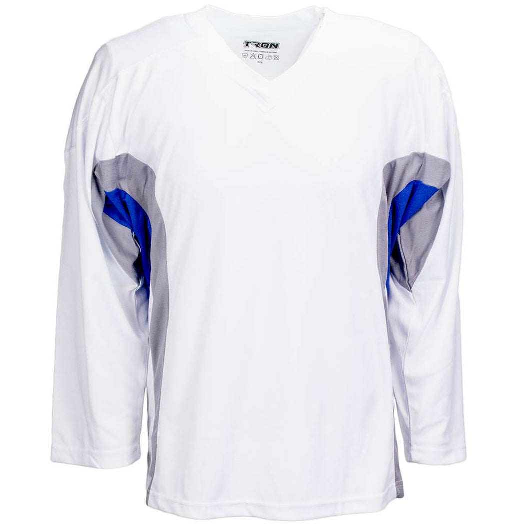 TronX DJ200 Team Hockey Jersey - White/Royal