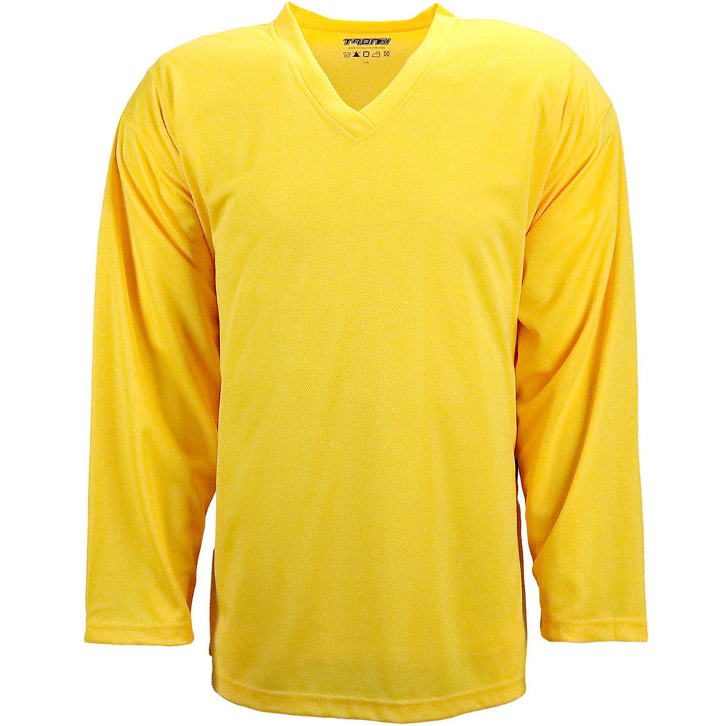 TronX DJ80 Practice Hockey Jersey - Gold (LIMITED SIZES)