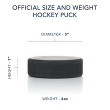 Load image into Gallery viewer, TronX Official Regulation Ice Hockey Pucks (Case of 100)
