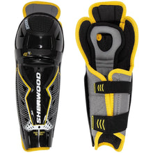 Load image into Gallery viewer, Sherwood Rekker Element 4 Youth Hockey Shin Guards
