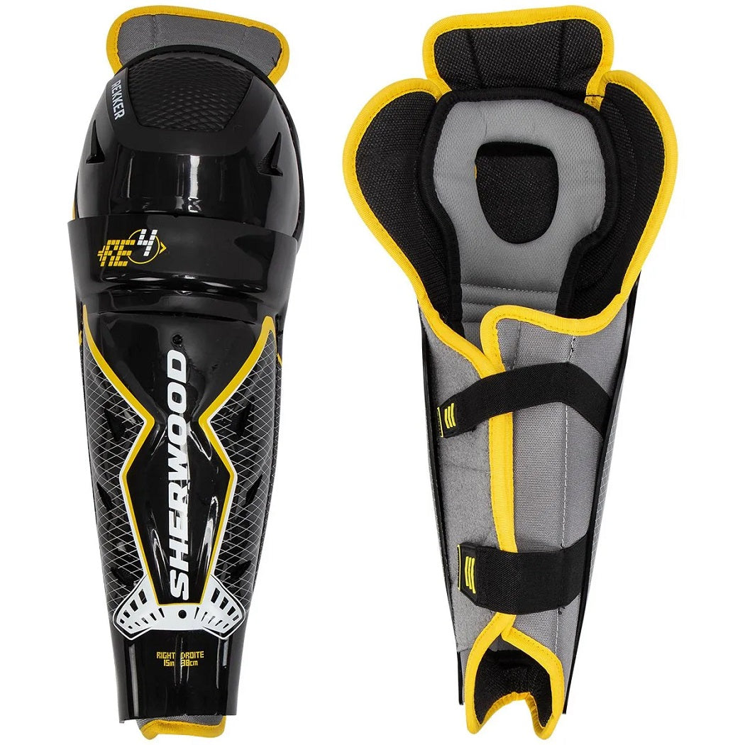 Sherwood Rekker Element 4 Senior Hockey Shin Guards