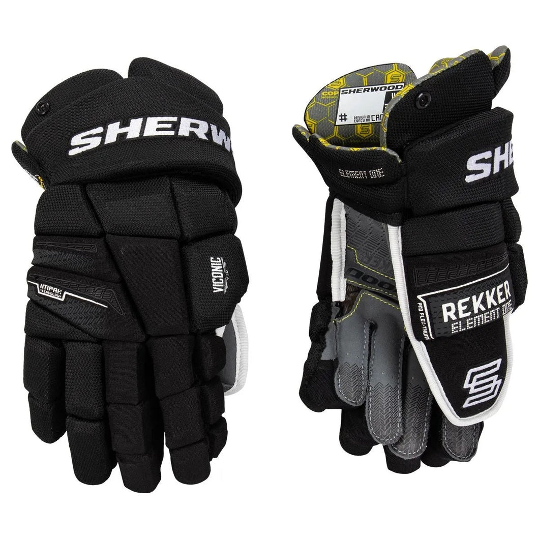 Sherwood Rekker Element 1 Junior Hockey Gloves