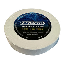 Load image into Gallery viewer, TronX Cloth White Hockey Tape (1 inch x 33 yards)
