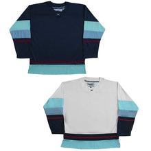 Load image into Gallery viewer, Seattle Kraken Hockey Jersey - TronX DJ300 Replica Gamewear
