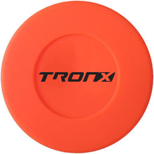 Load image into Gallery viewer, TronX Orange Floor Plastic Hockey Puck
